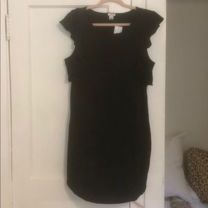 J. Crew Flutter Sleeve T-Shirt Dress
